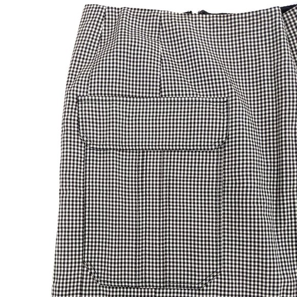 Versace Gingham High Waisted Mini Skirt - IT42/6 - Picture 5 of 6